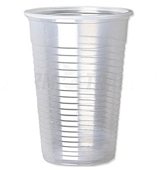 1000 Plastic Dispoable Clear Vending Water Cooler Drinking Cups 7oz