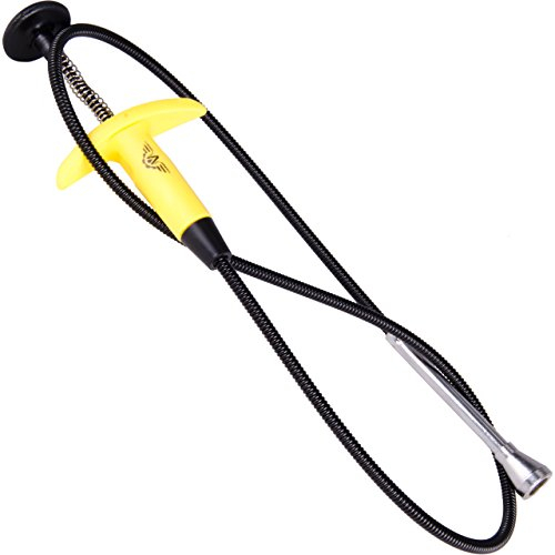 Herramienta de agarre flexible 2 en 1 con elevador magnético, 94 cm, extra larga