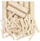 CZWESTC Lot de 500 mini cuillères à glace jetables en bois, petites cuillères à dessert, mini cuillères pour travaux manuels, dégustation, échantillonnage (7,6 cm)