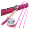 YINWUJIA Maximumcatch 5WT Fliegenfischen Combo 9FT Mittel schnell Rosa Fly Angelrute mit Rolle und Schnur Stark und robust