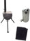 DWD Sherwood® Outdoor Wood Portable Log Burner Cooking Stove Set With Heat Mat 75x125cm Laser Welded S Steel Water Heater Boiler Carry Bag,(Stove set with 2L water heater