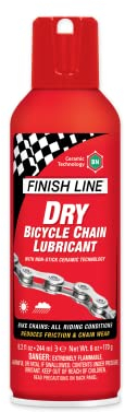 Finish Line Unisex – Erwachsene Trockenschmiermittel Schmiermittel, rot, 244 ml