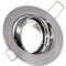 Kamilux 5er Set Einbaustrahler Alva für 12V Farbe: Chrom (ohne Leuchtmittel) inkl. 12V MR16 Fassung. Spot Rund für Lochausschnitte von 68-76 mm