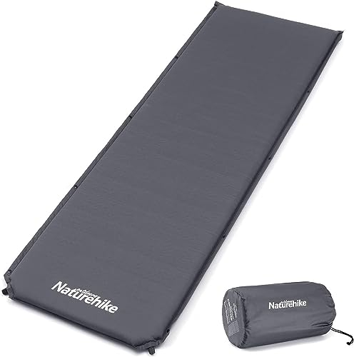 Naturehike Colchoneta Autoinflable Colchón para Acampar Resistente de 5 cm de Grosor, Puede Conectar Múltiples Colchones para Dormir Livianos, Adecuado para Mochileros, Tiendas de Campaña, Hamacas