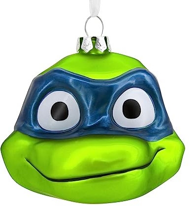 Hallmark Teenage Mutant Ninja Turtles: Mutant Mayhem Leonardo Weihnachtsschmuck, geblasenes Glas
