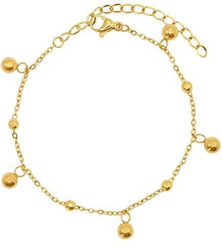 Heideman Armband Emilia Damen aus Edelstahl Gold farbend Armkette für Frauen