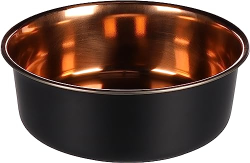 Flamingo Gamelle pour Chien Ezra 1.8 L - Acier Inoxydable/INOX - Antidérapant - Lavable au Lave-Vaisselle