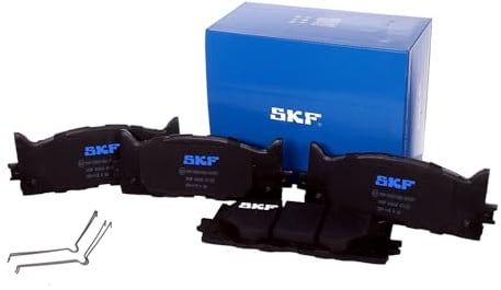 SKF Scheibenbremse Bremsbelag VKBP 80642-4er Set - Position Vorderachse Höhe 78 mm Länge 171 mm Breite 131 mm Dicke 17,6 mm - OE Qualität