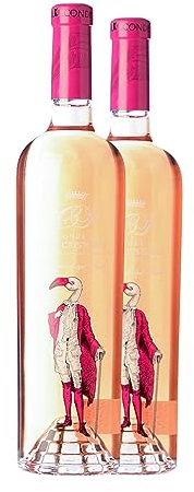 Conde de San Cristóbal Flamingo Rosé Tempranillo Ribera del Duero Jung 75 cl (Schachtel mit 2 Flaschen von 75 cl)
