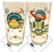 Roxley Beavertown Corner Pin X2 Pint Glasses | 56cl Glasses | Also Comes with 2 Branded Beer Mats