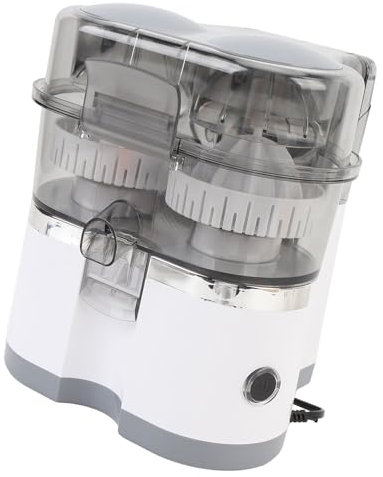 Presse-agrumes électrique à Double Tête, Presse-Citron Portable, Extracteur de Jus électrique pour Extraction de Fruits Multiples pour Orange, Citron, Kiwi, Raisin, Pamplemousse