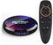 H96MAX 4G 32G Android 13.0 TV Box mit Gyroskop Sprachfernbedienung,2024 New TV Box RK3528 Quad-Core 64bit Cortex-A53 Chipset Builtin 2.4G/5G WiFi 6 und BT 5.0 Unterstützung 3D 8K 6K 4K TV Box Android