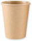 1000 Stück NATUREStar Bio Kaffeebecher Kraft | Kraftpapier/PE, FSC®-Mix, braun, Ø: 8cm, H: 9,2cm, V: 200ml, Einmalbecher, Einwegbecher, Kaffeebecher