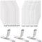 Rusoz 24 Pares(42 Tiras) Colgar Cuadros Sin Agujeros Cuelga Facil Adhesivo, Adhesivas para Colgar 20mm x 90mm Cuadros Cuelga Facil Cuadros Sin Clavos Para DIY Marcos para Cuadros