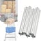 AVLLSO Rollenbahnen 5er-Pack Industrielle Förderrolle, Kraftlose Riemenrollenlager für Lagerhallen und kommerzielle DIY-Projekte(Dia 60MM/2.4'',L 400MM(15.7in))