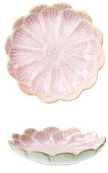 TPIONEER Plato de cerámica Japonesa esmaltado al Horno Estilo Retro para Barbacoa, miniplato para Salsa de Soja, Platos para Sashimi, Sushi, Aperitivos de Escritorio para el hogar