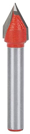 CNC-60°-Fräser, Gravur, Holzbearbeitung, 3D-V-Nut-Bit, 6 X 10 Mm, 1/4 Zoll Schneidwerkzeug, Professionelles WD-Zubehör für den Einsatz
