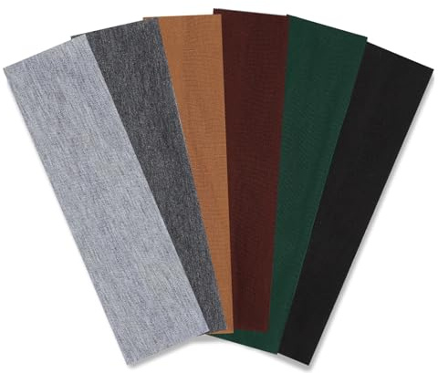 6 Stück Haarband, Elastische Baumwolle Haarbänder Damen, rutschfest Stirnband Weiches Haarreife Hairwarp für Frauen Sport Laufen Exercise Gym Cotton Headbands for Women