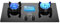 Gaziniere Gaz 5,2 KW, Double Cuisinière À Gaz En Acier Inoxydable, Minuterie Double Face 180 Minutes, Allumage Automatique(Black,LPG)