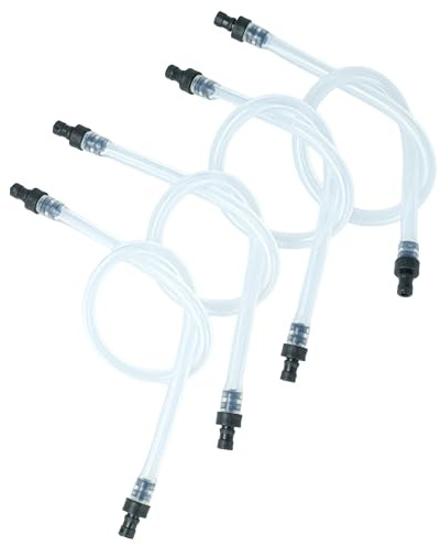 vhbw 4x Milchschlauch-Set kompatibel mit Melitta Caffeo CI E970-103, E970-104 Kaffeemaschinen - 4x Milchschlauch, 8x Schlauchanschluss