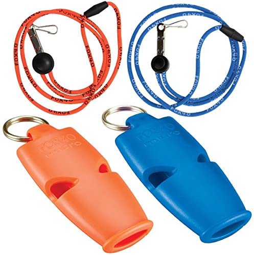 Fox 40 Micro 2er-Pack (Orange/Blau)