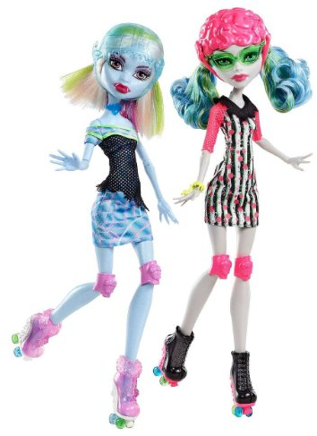 Monster High X4513 - Skultimate Roller Maze 2-er Pack Abbey Bominable und Ghoulia Yelps