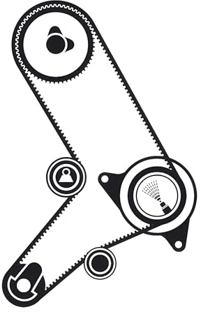 SKF VKMA 02152 Timing belt kit