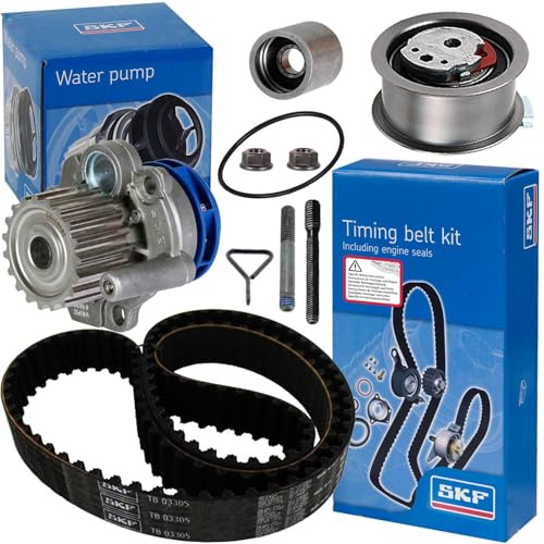 SKF Water Pump And Timing Belt Kit With Studs And Gaskets/Seals VKMC 01250-3 Height 171 mm Length 271 mm Width 142 mm - OE Quality