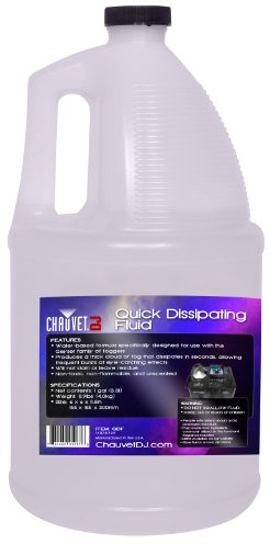 CHAUVET DJ QDF Quick Dissipating Fog Machine Fluid - 1 Gallon | Fog Machines (Packaging May Vary)