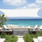 IBIZSAIL Markise Wasserdicht 95% UV Sonnenschutz - Gebogenes Rechteck - Geeignet für Garten、 Balkon、 Outdoor - Weiss - 500 x 400 cm