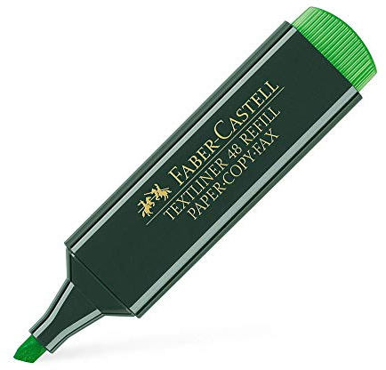 Faber-Castell Faber Textmarker 48-63 grün, 154863