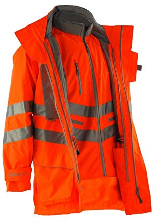 Pulsarail PR497 High Vis 7in1 Storm Coat - 5XL