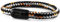 Fischers Fritze Armband Segeltau Torpedo Makrele Schwarz Grau Orange - Handgemacht im Geschenkkarton I Maritim & Wasserfest (21)