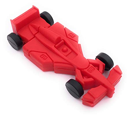 H-Customs F1 Rennwagen Rot USB Stick 128 GB USB 3.0