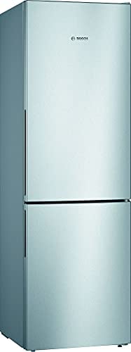 Bosch Serie 4 KGV362LEA réfrigérateur-congélateur Autoportante 308 L E Acier inoxydable