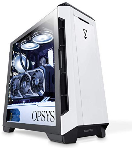 OPSYS Magna-X2 White Gaming PC Computer (AMD Ryzen 9-7900X, Geforce RTX 4080 Graphics Card, 500GB NVMe SSD, 2TB HDD, 32GB RAM, Bluetooth, No OS)