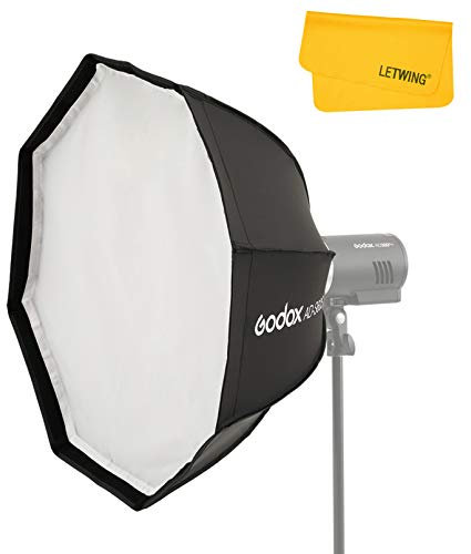 Godox AD-S60S - Softbox portatile, 60 cm, supporto Godox per AD400Pro AD300Pro Flash Monolight