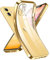 Supdeal Crystal Clear Hülle für iPhone 11, Niemals gelb mit Kameraschutz, Silikon Durchsichtig Handyhülle Weicher Passform, Ultra Dünn und Leicht Case Cover, 6,1, Luxus Gold