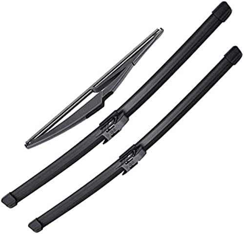 Scheibenwischer vorne und hinten Wischerblätter Set, für Dacia. ,Für Renault. ,Für Lodgy 2017-2022 Auto Scheibenwischer Wischerblatt 22 16 11