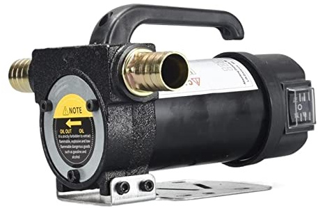 wrtgerht Mini-Pompe à Petite Puissance de Haute qualité 1 2V 24V 220V Pompe de puits d'huile électrique Petit Distributeur de Carburant Diesel (Voltage : 220V)