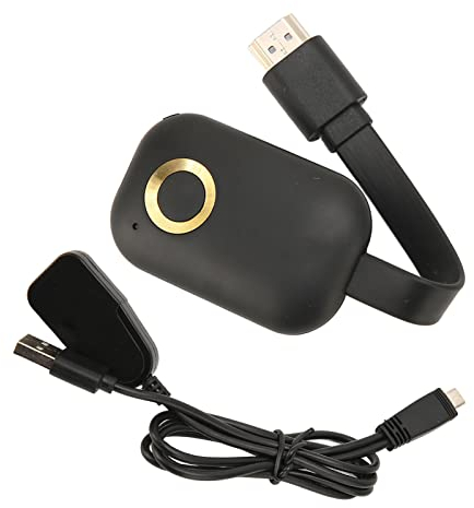 ciciglow Wireless HDMI Display Dongle Adapter, 4K HD WiFi Display Adapter Plug and Play WiFi Adapter für OS X10.9, für 7.0, für Android 4.2, für Windows 8.1 oder Höher