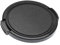vhbw Bouchon d'objectif 55 mm Compatible avec Sony DT 18-55 mm 3,5-5,6 Sam II Appareil Photo - Plastique, Noir, avec Ouverture latérale