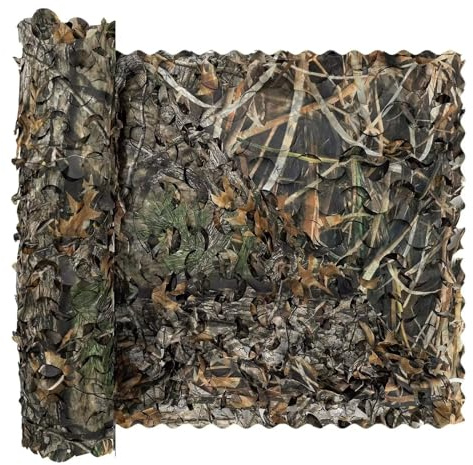 LOOGU Tarnnetze, Tarnnetz, ideal für die Jagd auf dem Campingplatz mit Sonnenschirm
