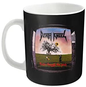 Death Angel Kaffeetasse Frolic Through The Park Band Logo Nue offiziell Weiß One Size