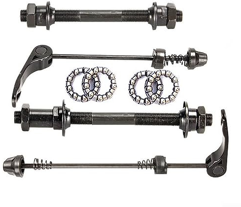 YUANGANG Bike Axle Quick Release Skewer Set, with Bearings for Mountain Bicycles Suitable for Most Bike Models (Front)