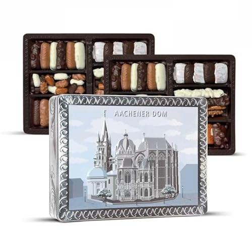 Nobis Printen - Silberkassette Aachener Dom, Aachener Printen für jeden Anlass, köstliche Printen von Nobis aus Aachen für den Advent oder einen anderen Anlass