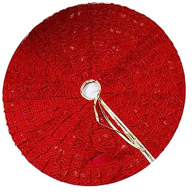 OKUMEYR Weihnachtsbaum Tuch Weihnachtsbaum Verkleiden Weihnachtsbaum Basis Schürze Weihnachtsbaummatte Christbaumdecke Weihnachtsbaum Zubehör Weihnachtsdeko Teppich Baumkirt Rock Falten