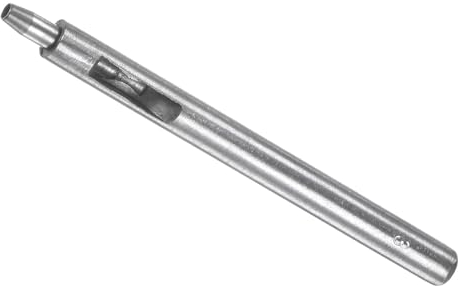 CoCud Leder Lochzange, 3 mm Knopfdurchmesser, 8 mm Schaft, Stahl Rundlochzange Nieten Setzer - (Anwendungen: für Lederhandwerk DIY Bekleidung Stoff)