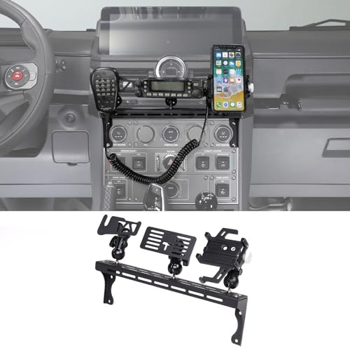 DIYUCAR Kompatibel mit Ineos Grenadier 2020-2024 Auto Zentrale Steuerung Lüftungsschlitz Handyhalterung Ständer GPS Halterung Walkie Talkie Mount Radio Mount (Stil A)
