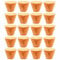 Acan Tradineur - Pack de 20 tapones de corcho para botellas - Forma de Cono - Ideal paragarrafas, botes, frascos, bar, restaurante, vino, aceite - 5 Packs de 4 corchos - 3 x 2 x 2,6 cm